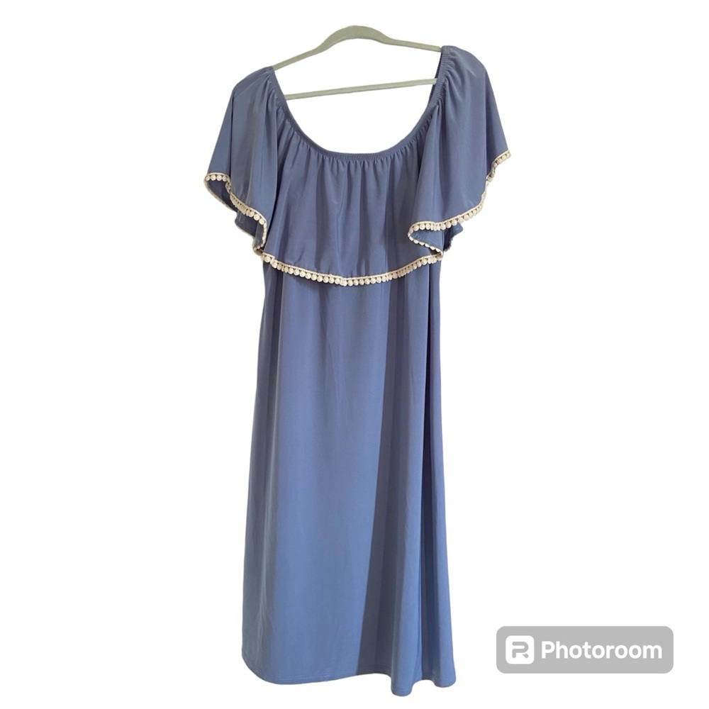 Ellen Parker off shoulder dress women size M. NEW with tags!